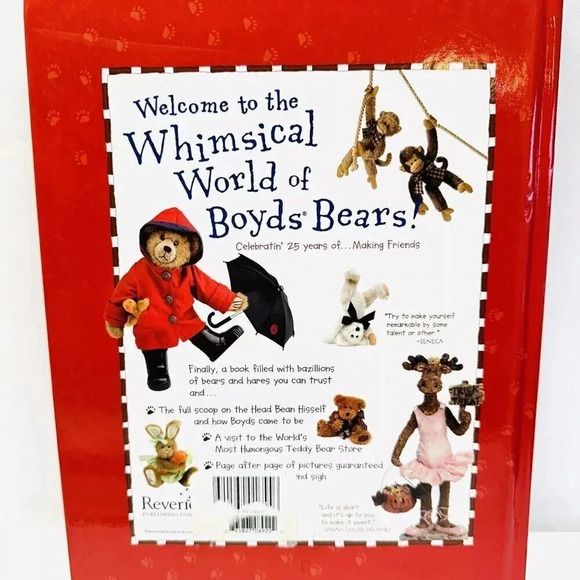 THE WHIMSICAL WORLD of BOYDS BEARS 25 YEARS AND COUNTIN! 1ST ED. HARDCOVER BOOK - Picture 2 of 2